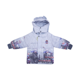 Kids Winter Puffer Jacket with Sling Bag