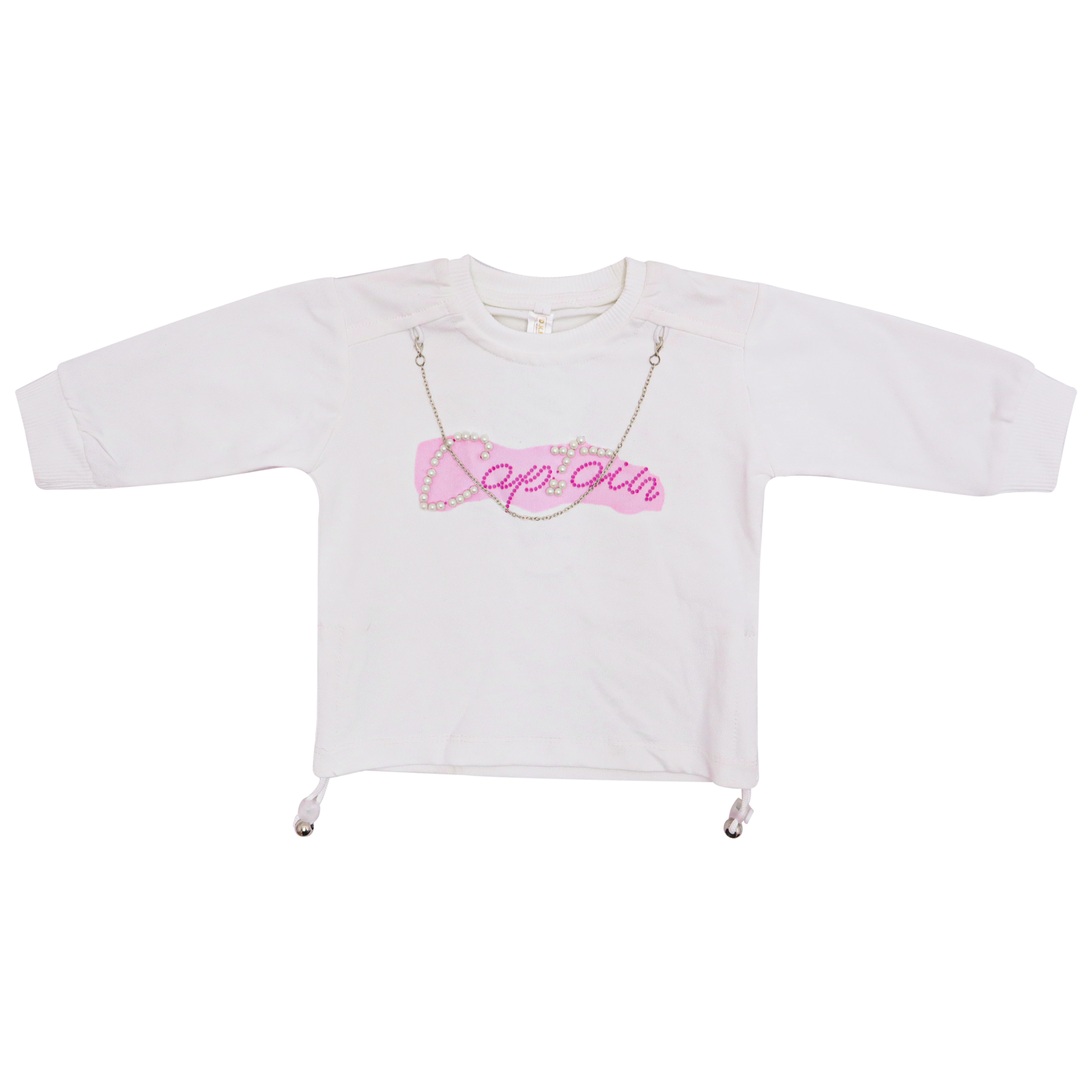 Heart Print Two Piece Outfit Set