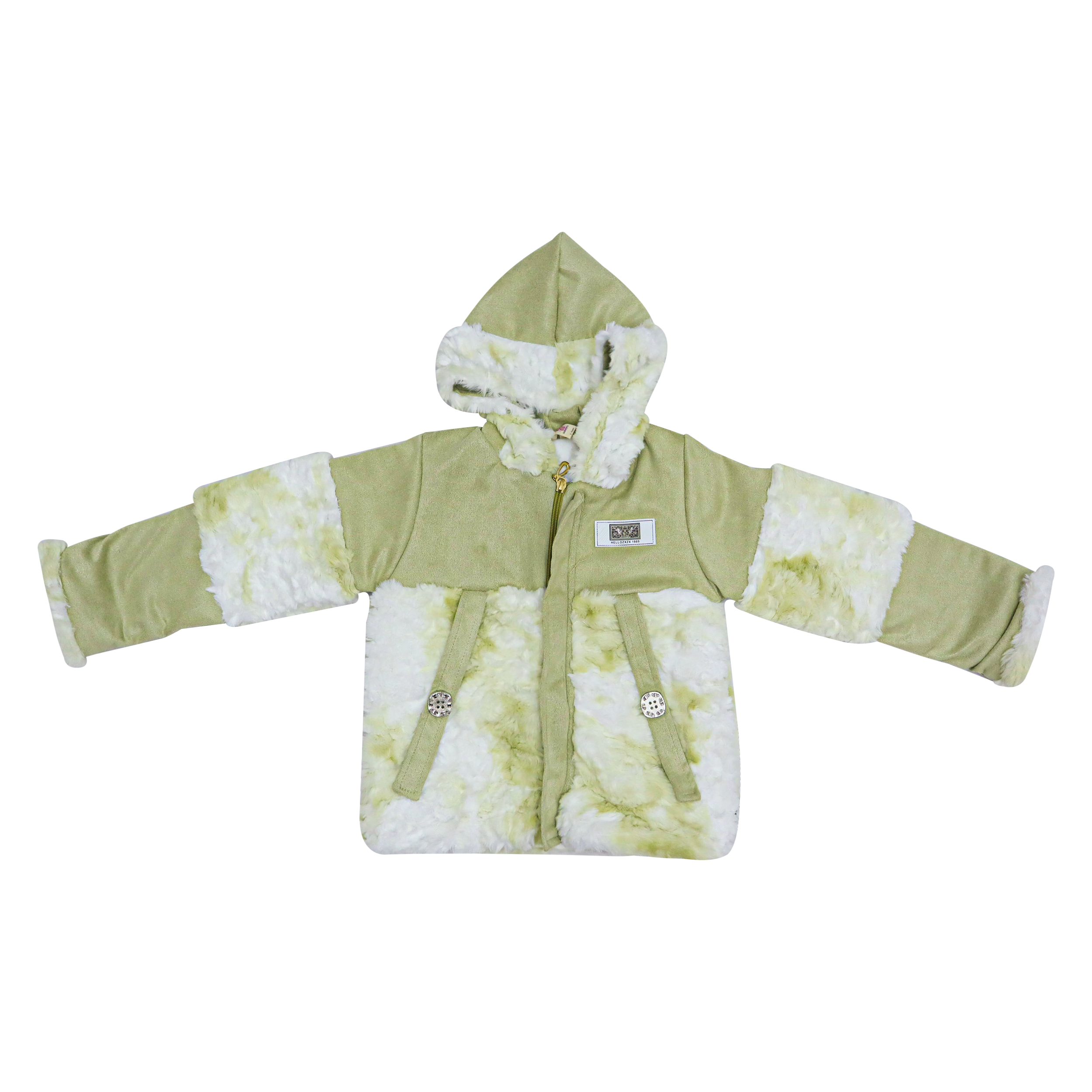 3 Piece Outfit Set Trimmed Fur