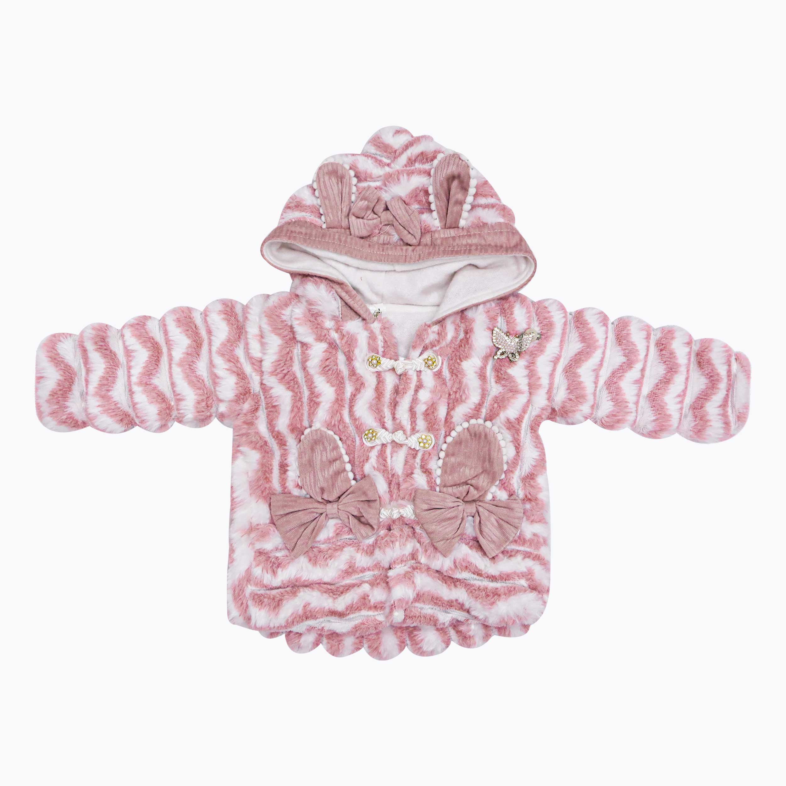 Baby Girls 3-Piece Winter Outfit Pink