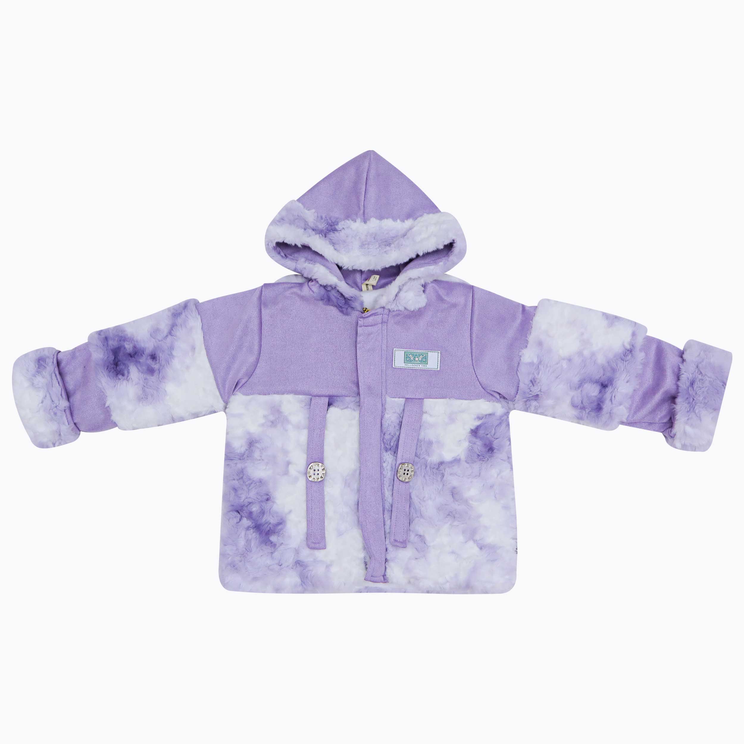 Baby Girls Winter Outfit Set Purple