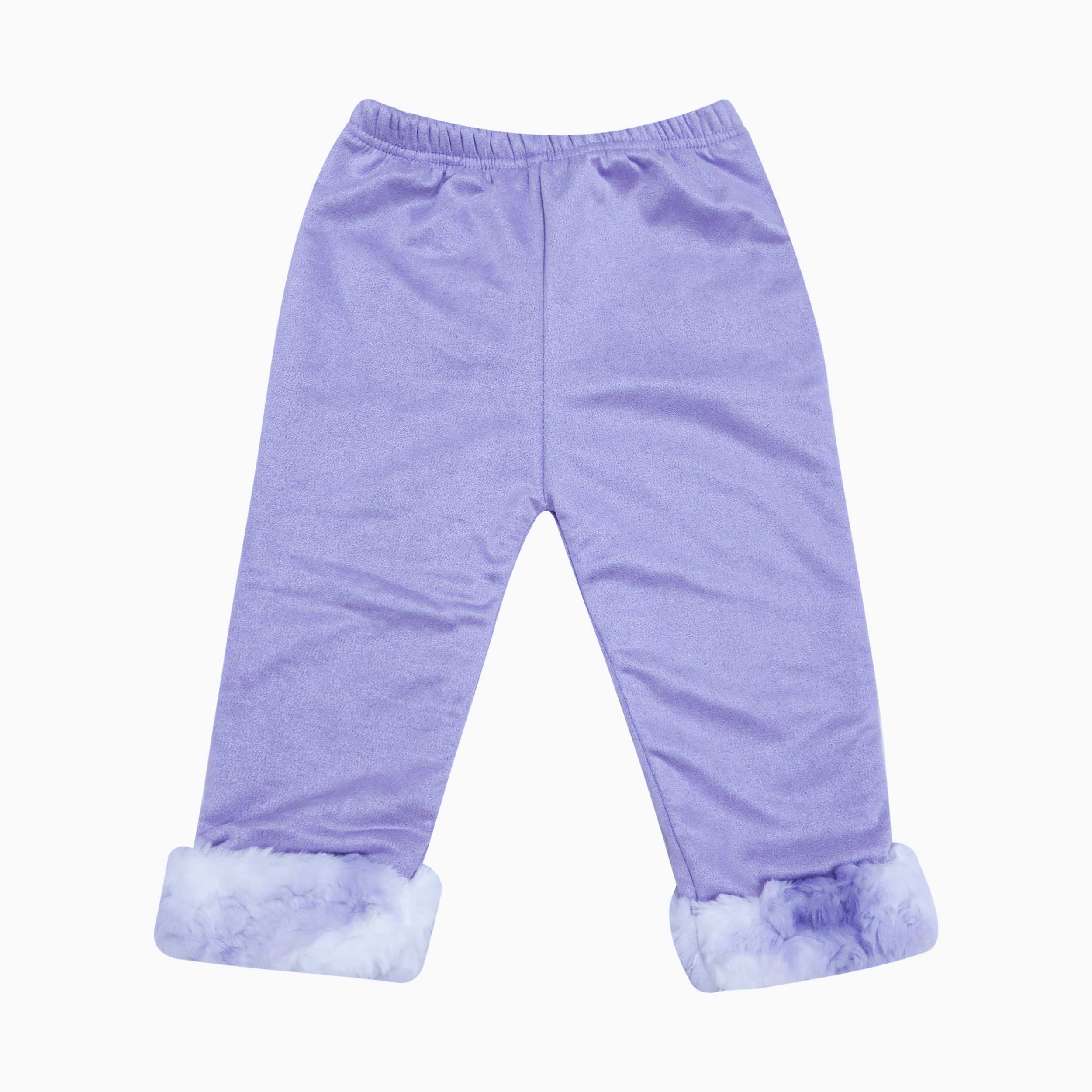 Baby Girls Winter Outfit Set Purple