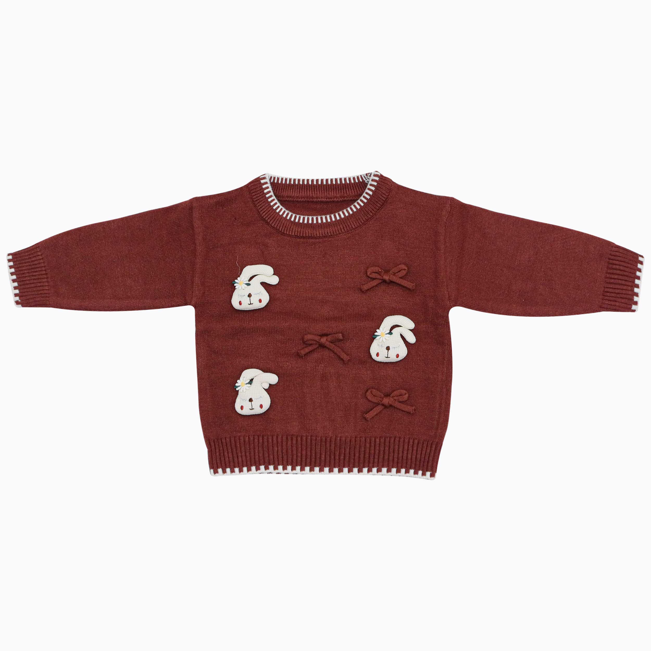 Baby Girl Knit Sweater & Pants Set