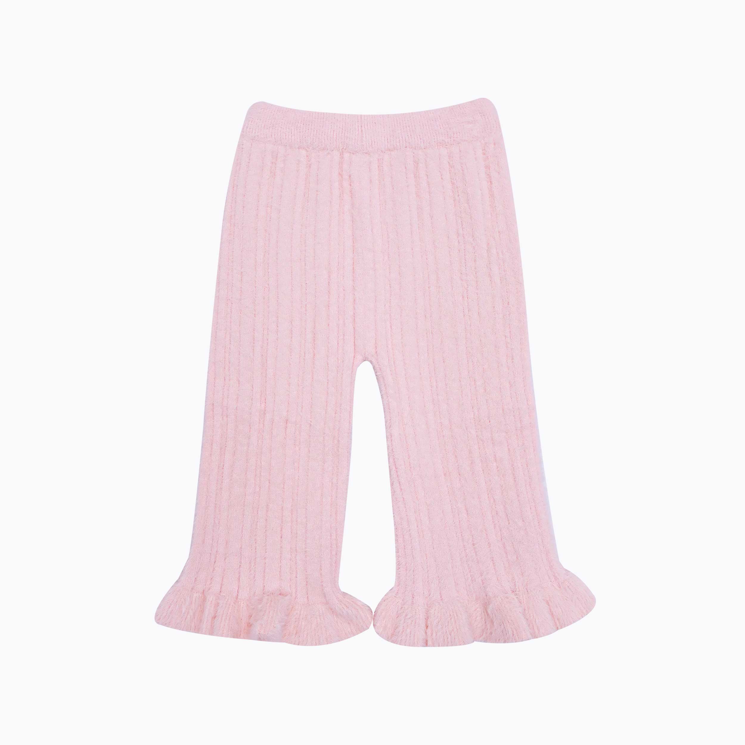 Baby Girl Pink Knit 2-Piece Set