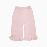 Baby Pink Knit Ruffle Set