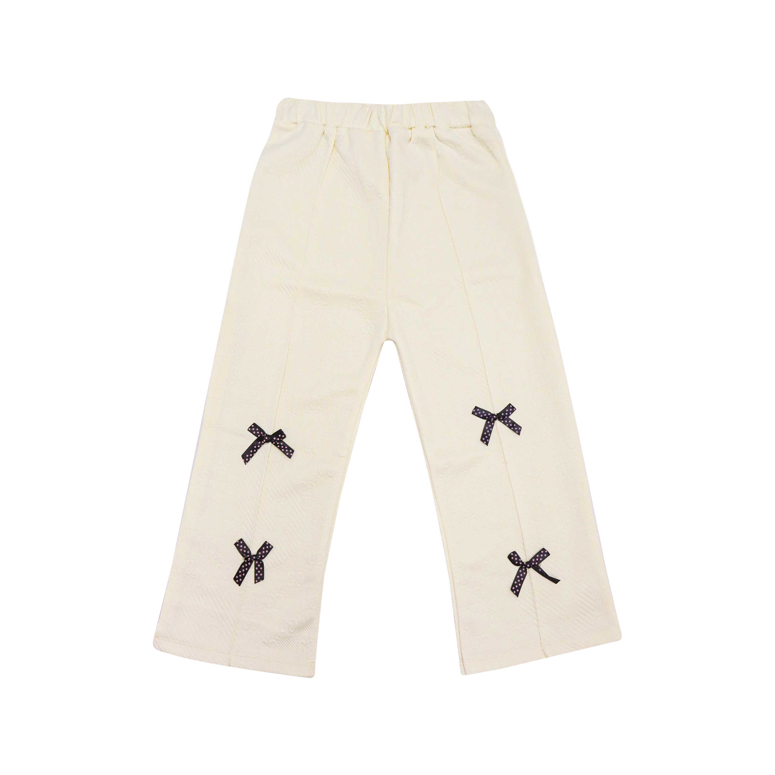 Girls 3 Piece Hoodie Suit Cream