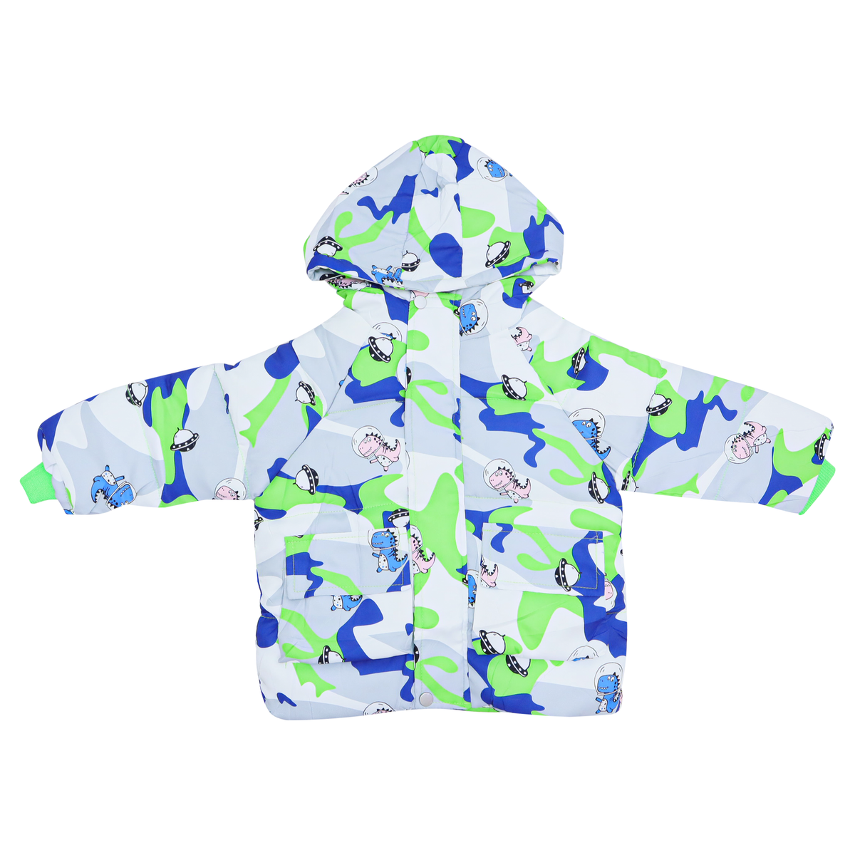 Kids Velvet Hooded Puffer Jacket Price in Pakistan