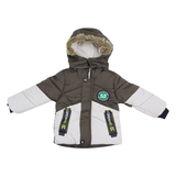 Kids Winter Fur Hooded Puffer Jacket