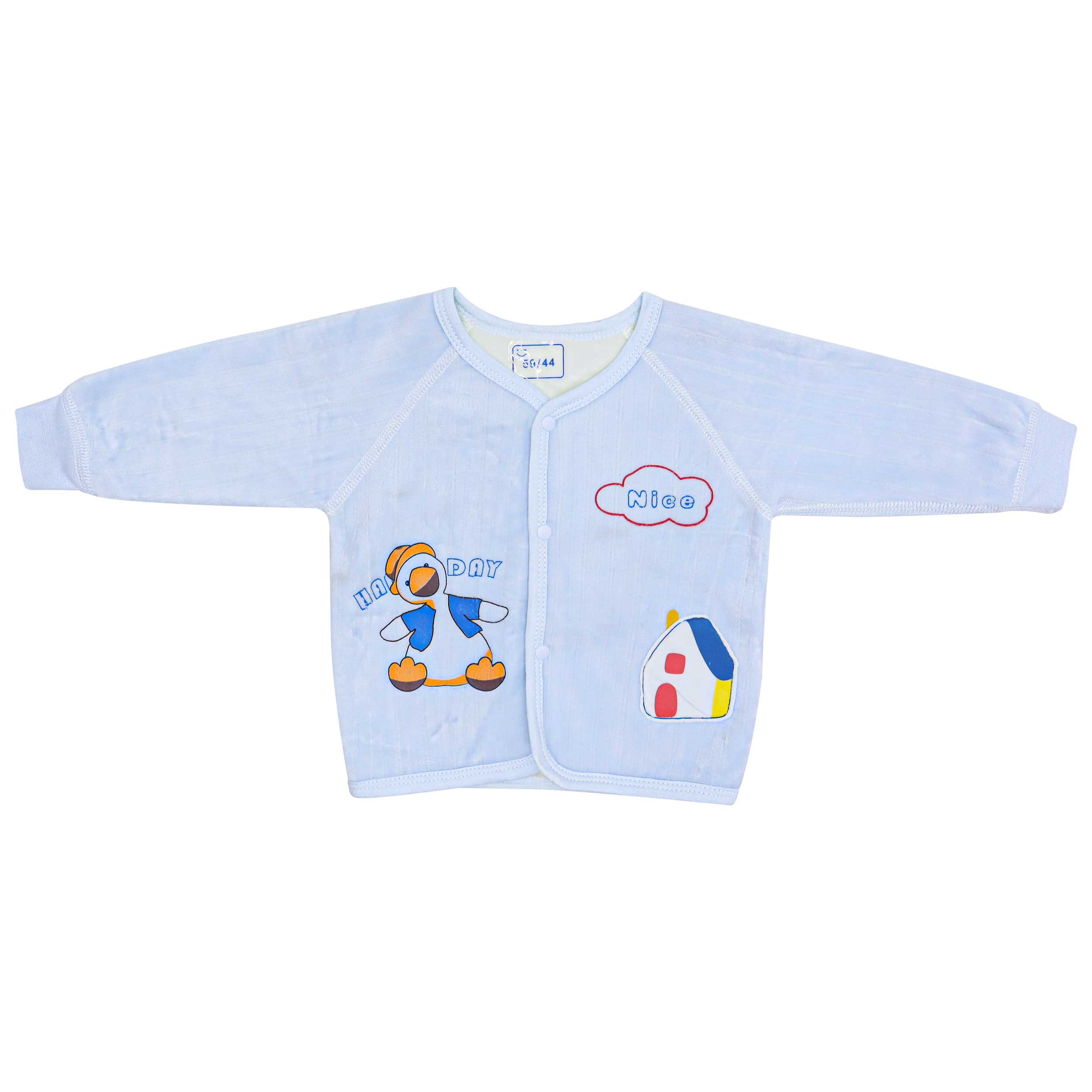 Baby Blue Penguin Pajama Set
