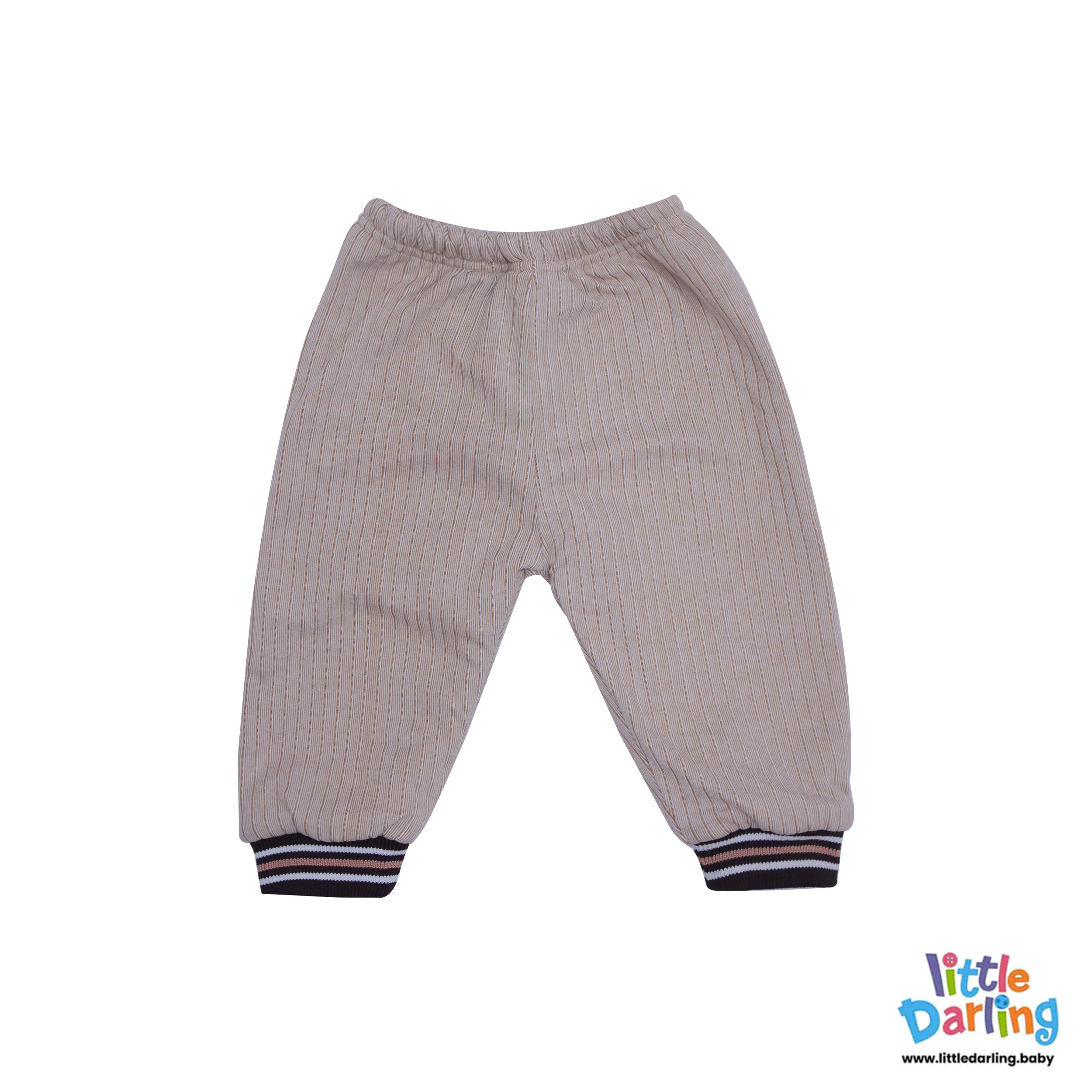 Baby Hooded Fur Suit Bear Embroidery by Little Darling