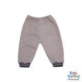 Baby Hooded Fur Suit Bear Embroidery | Little Darling