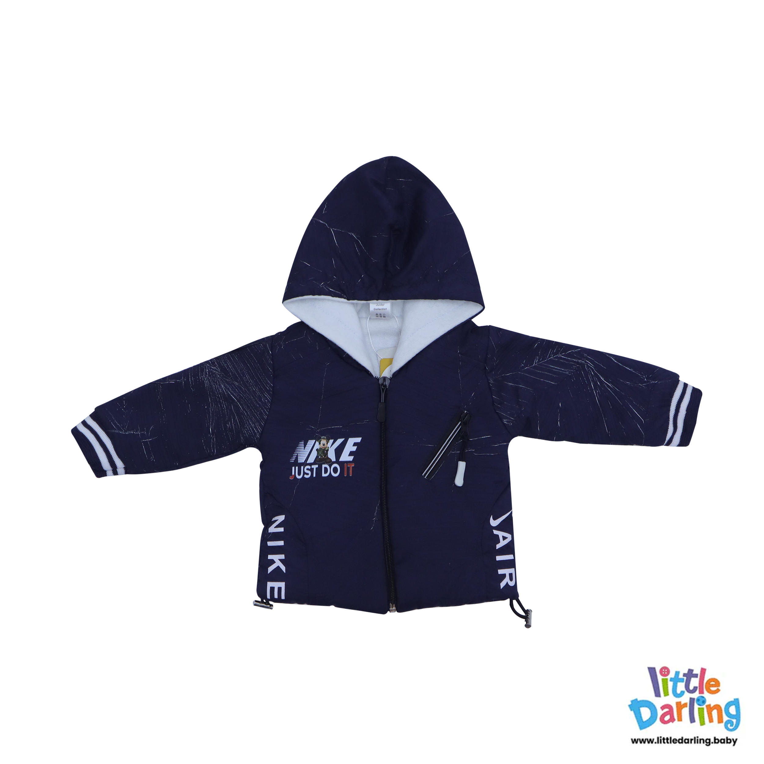 Baby Boys 2-Piece Tracksuit Set Navy Blue by Little Darling