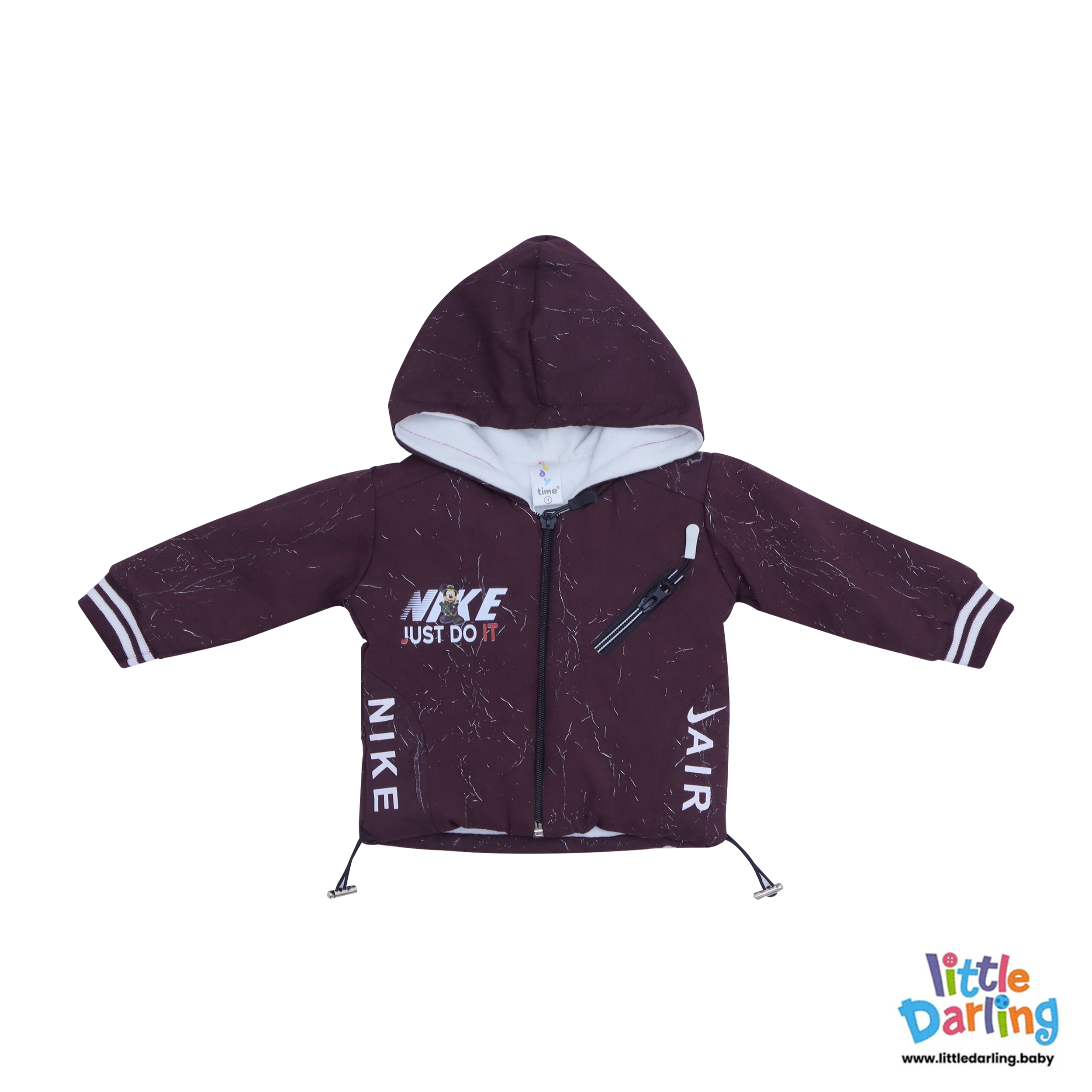 Baby Boys 2-Piece Tracksuit Set Red by Little Darling