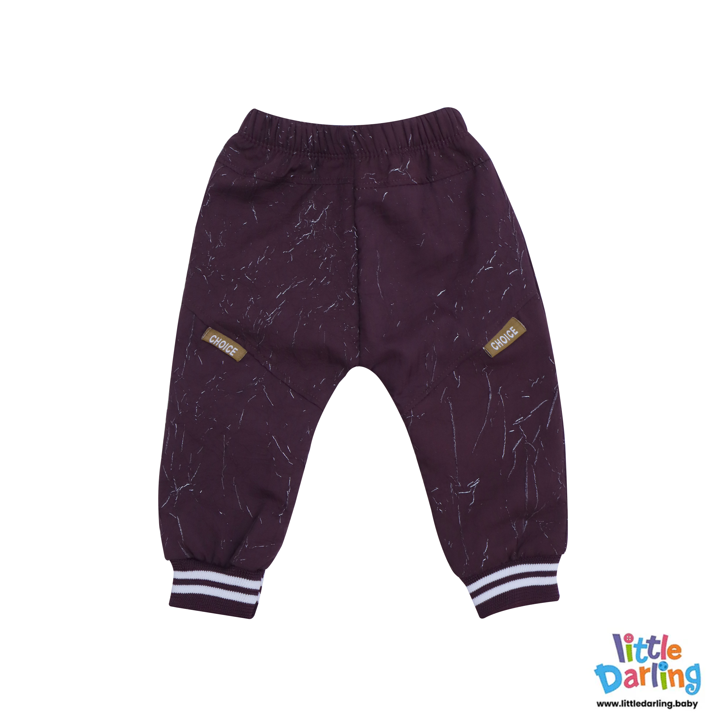 Baby Boys 2-Piece Tracksuit Set Red by Little Darling