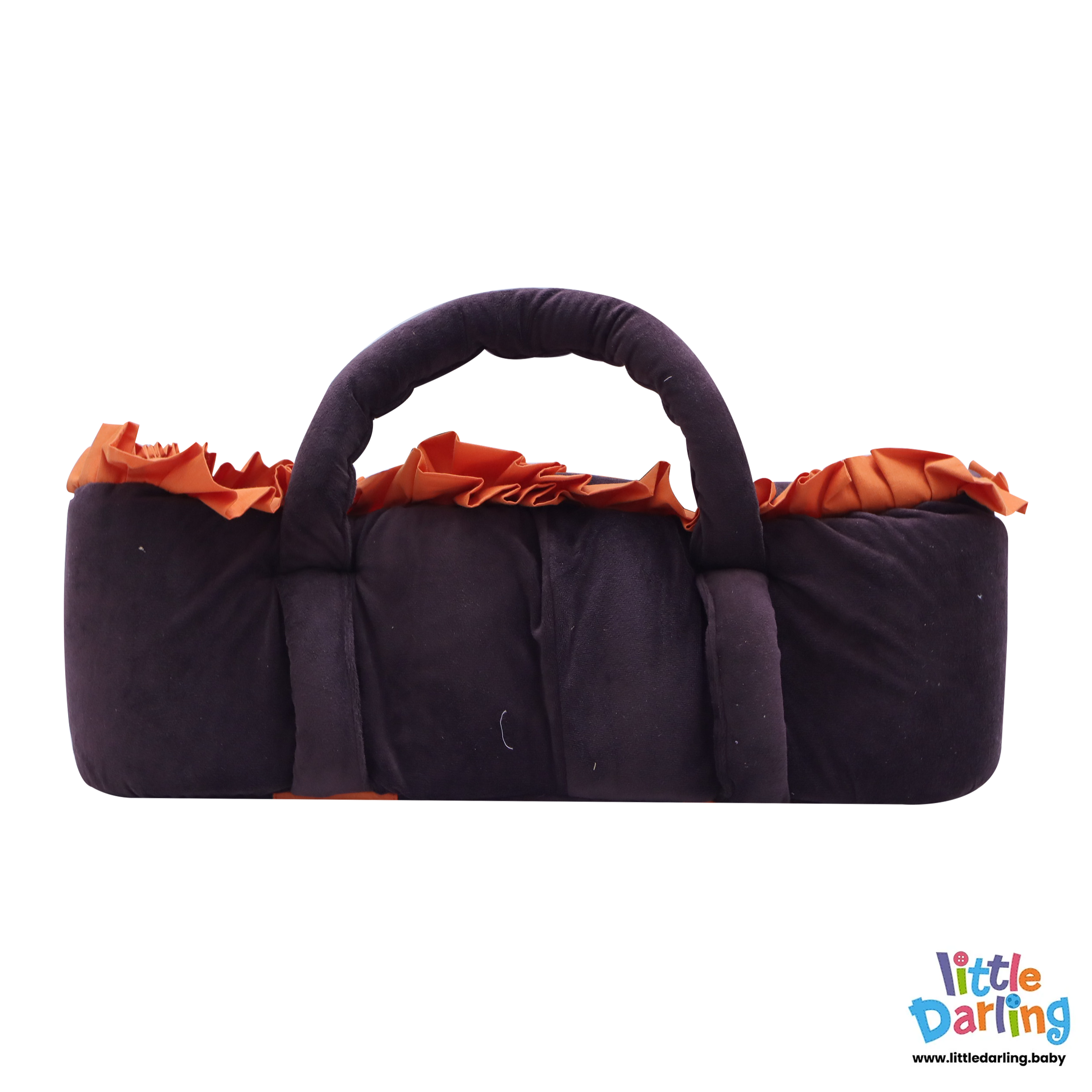 Infant Moses Basket Giraffe Embroidery by Little Darling