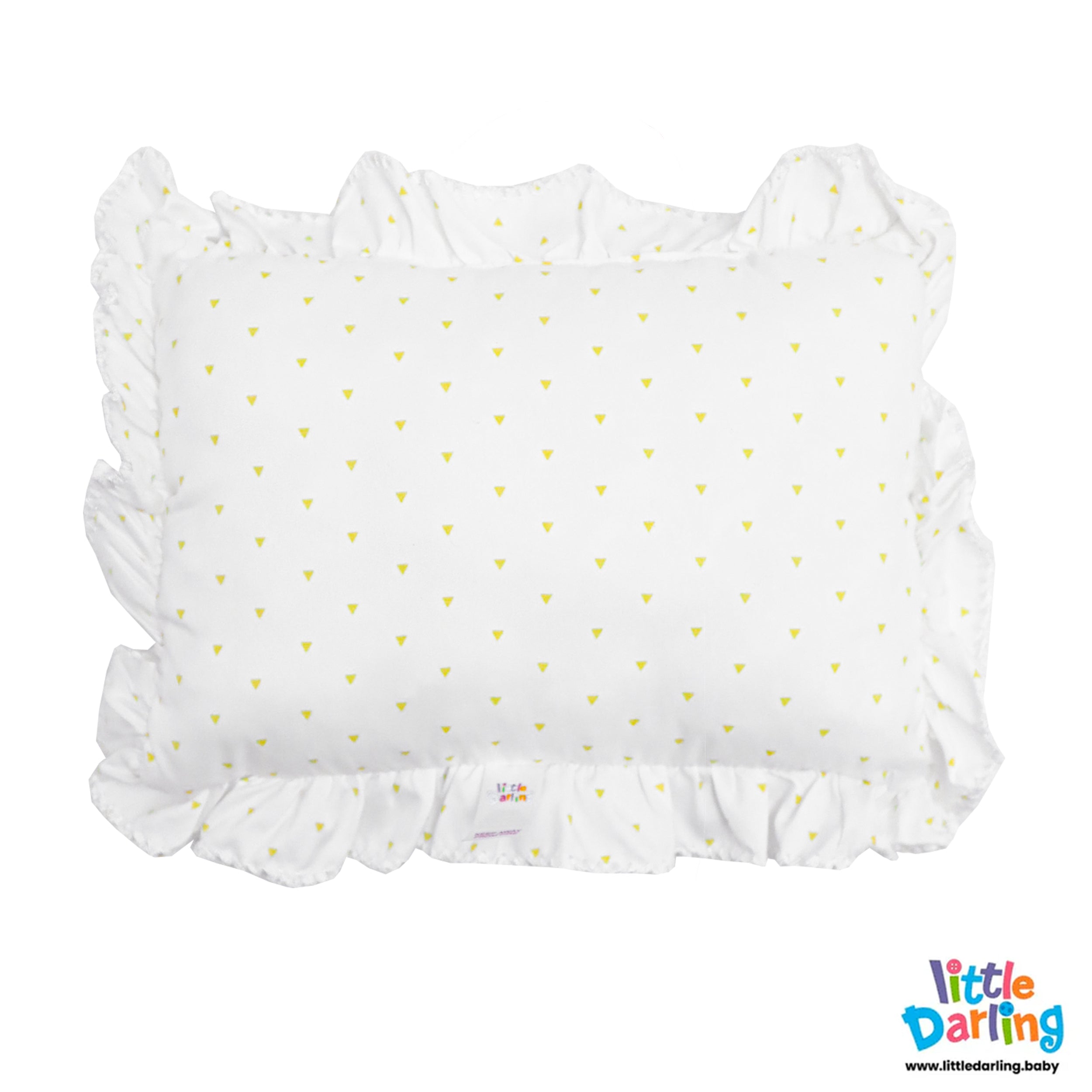 Baby Head Pillow Set Pack of 3 Triangle by Little Darling