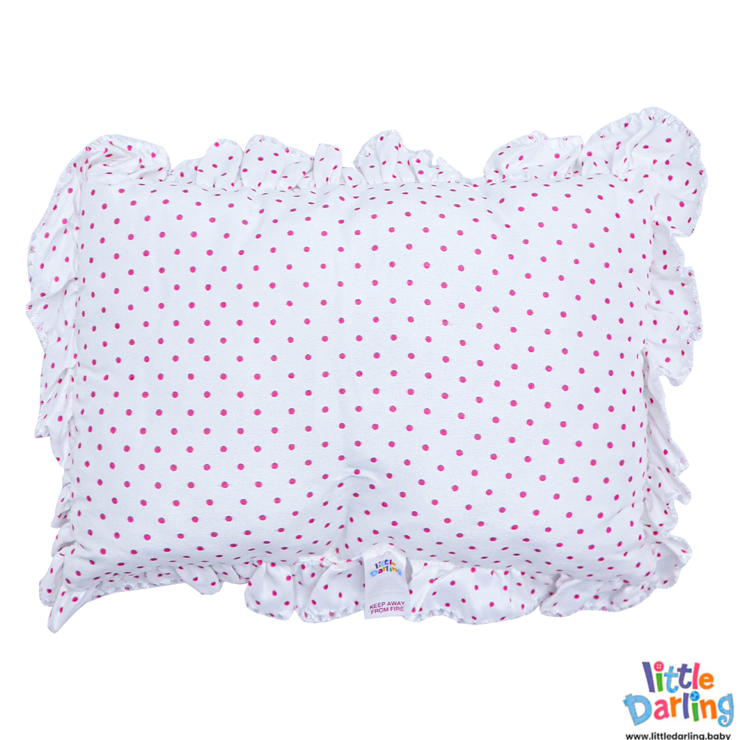 Soft Baby Head Pillow Set PK of 3 Dot Print