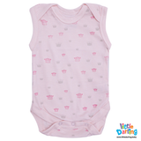 Baby Bodysuit Pk Of 3 Sleeveless Princess | Little Darling