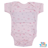 Baby Bodysuit Pk Of 3 Short sleeve Princess | Little Darling