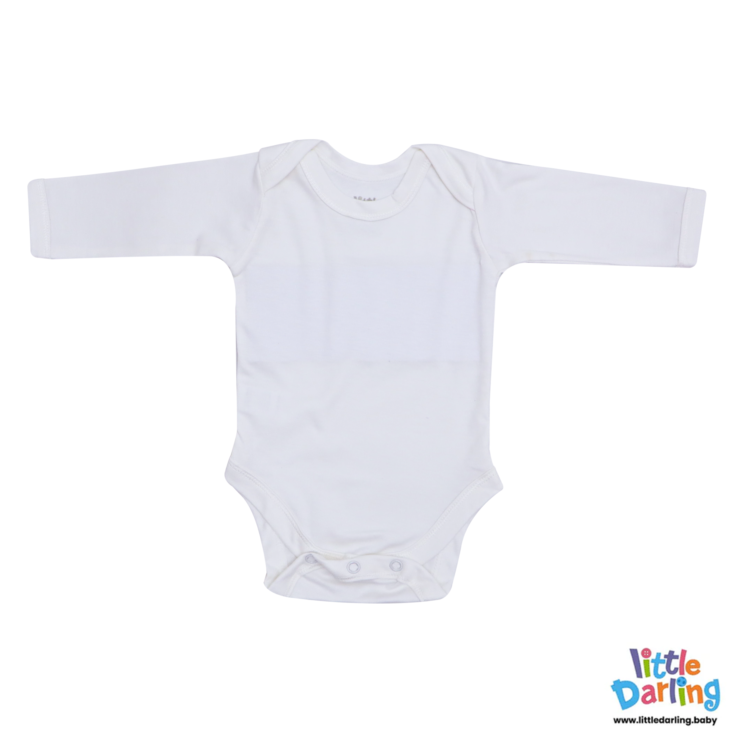 Baby Bodysuit Pk Of 3 Full Sleeve 3 Color by Little Darling