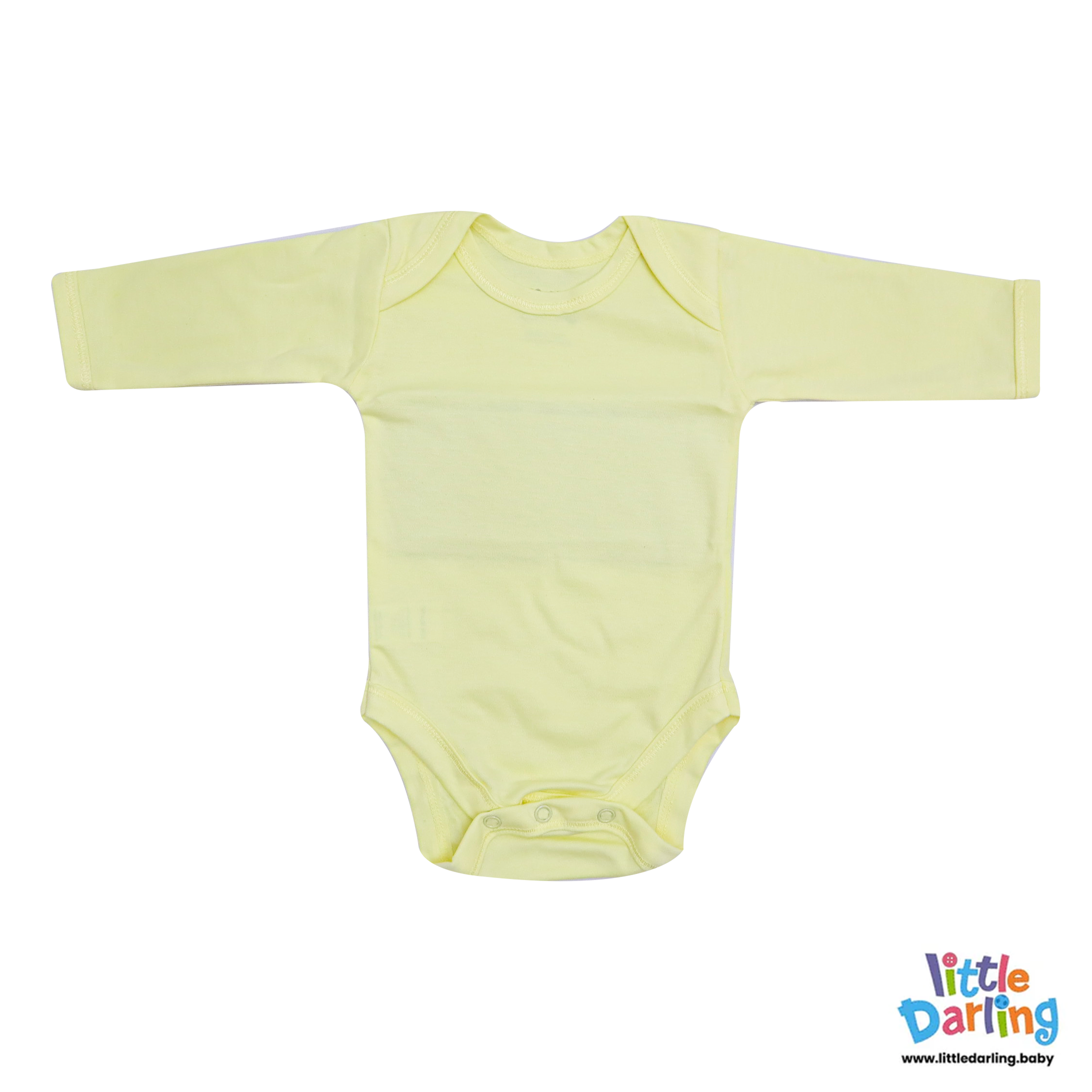 Baby Bodysuit Pk Of 3 Full Sleeve 3 Color by Little Darling