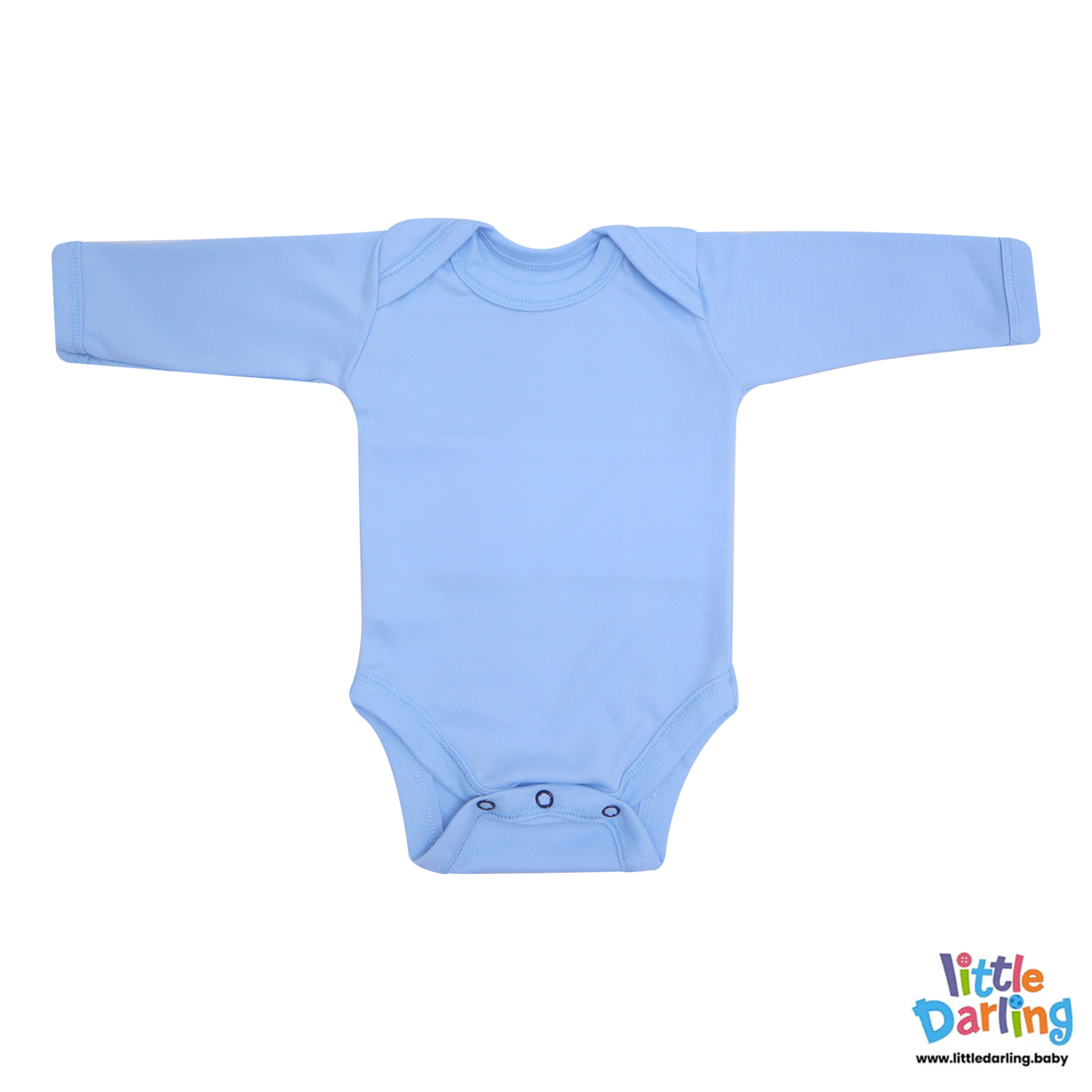 Baby Bodysuit Pk Of 3 Full Sleeve 3 Color by Little Darling