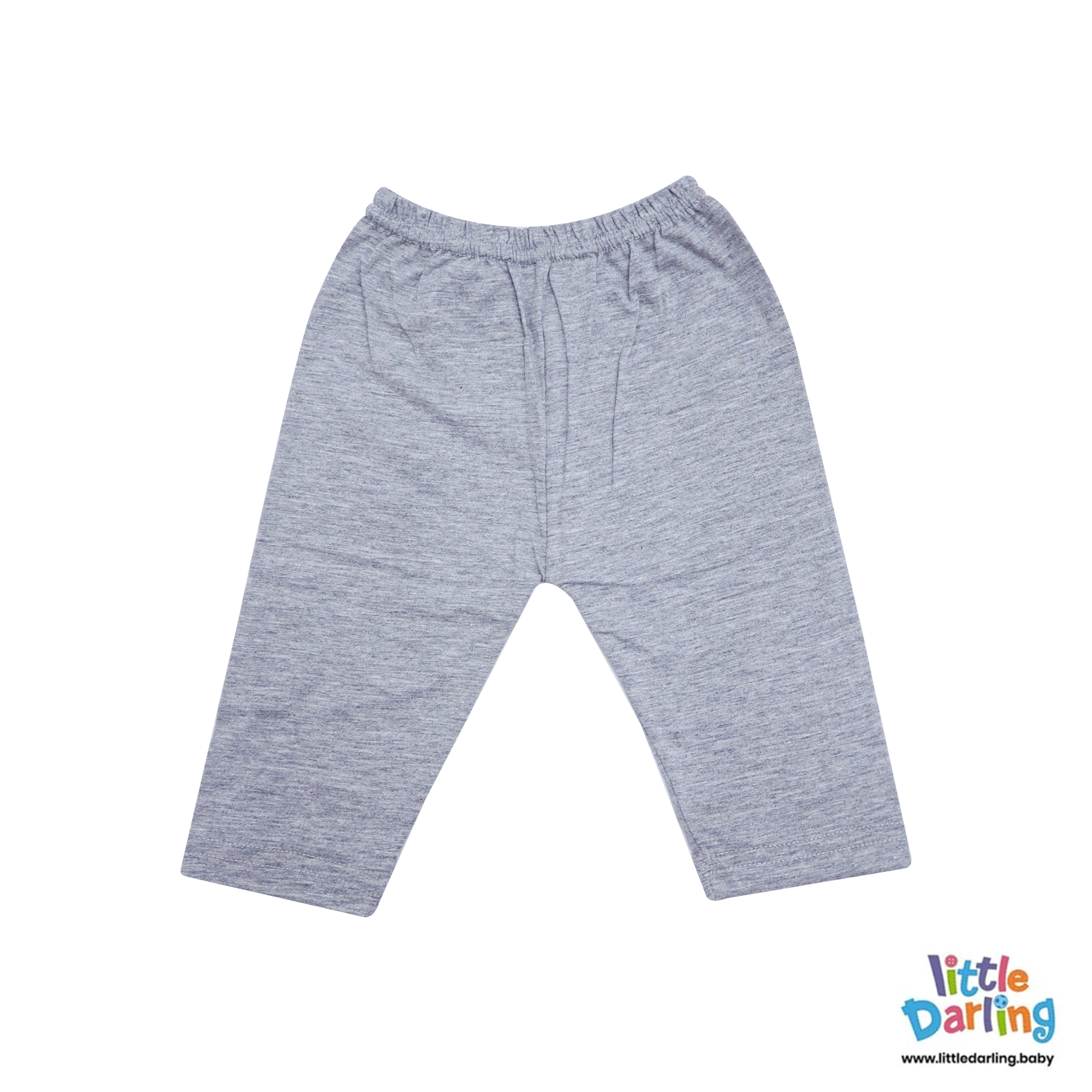 Baby Night Suit Star Print Grey Color by Little Darling