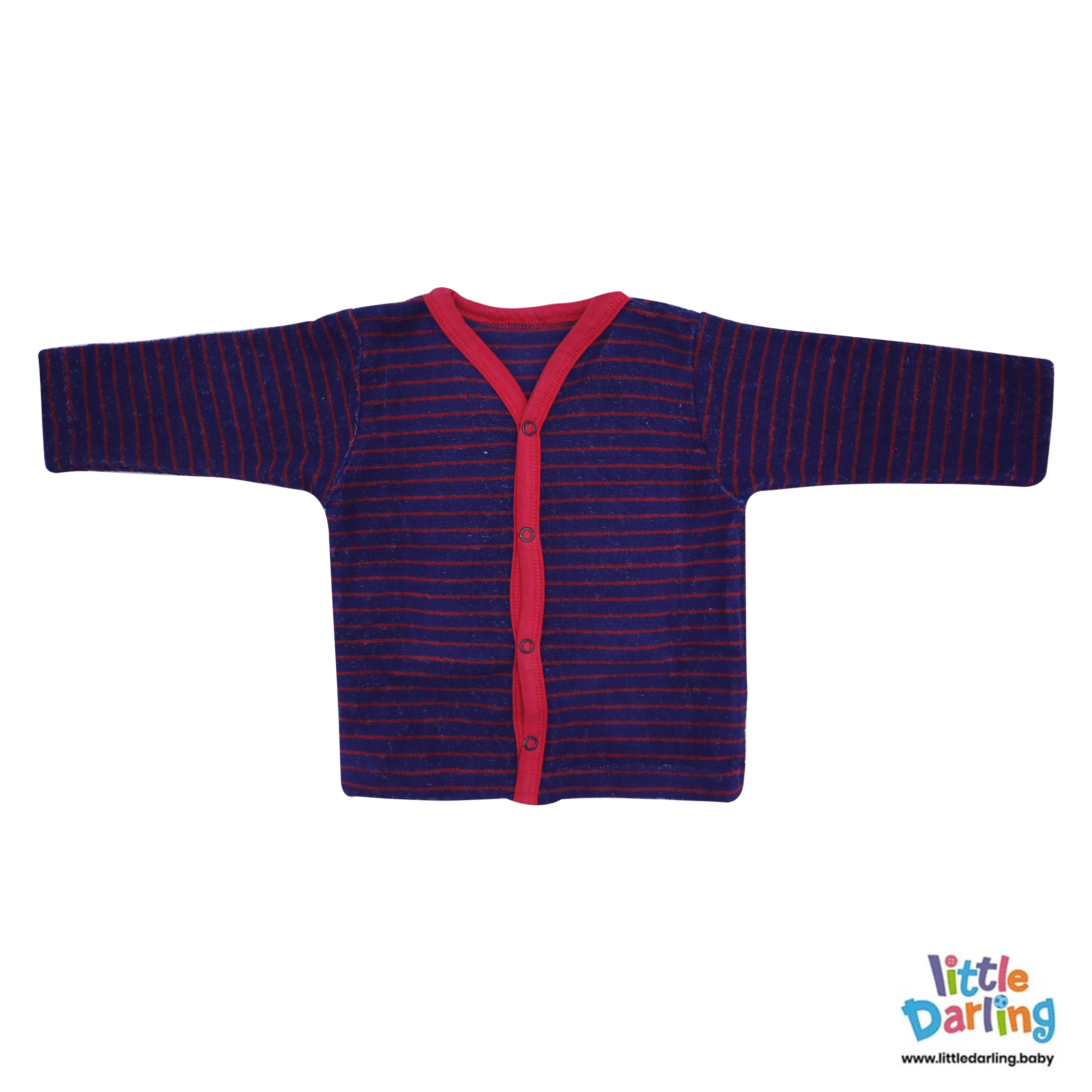 Baby Night Suit Warm Striped by Little Darling