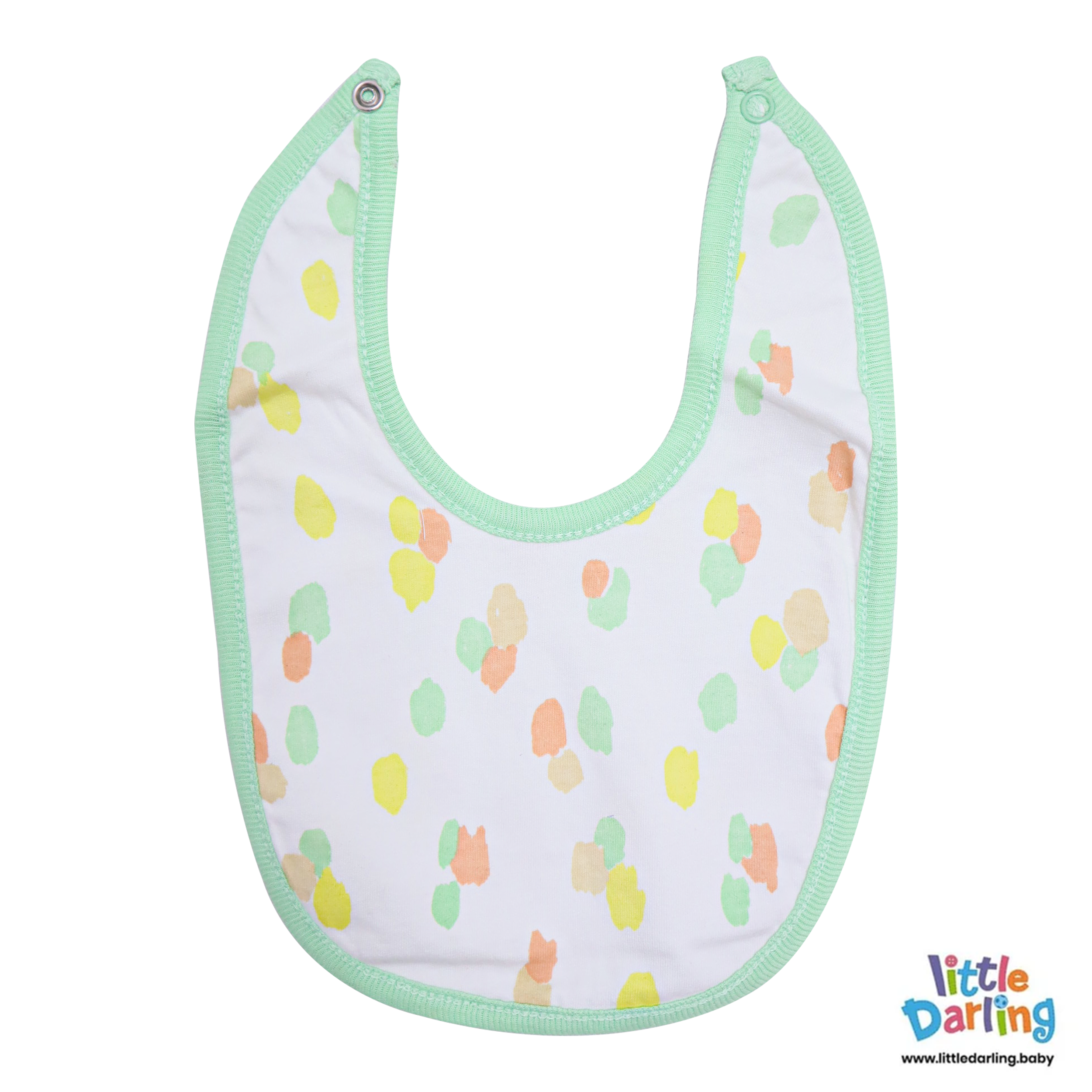 Waterproof Bibs Pastel Dots Print by Little Darling