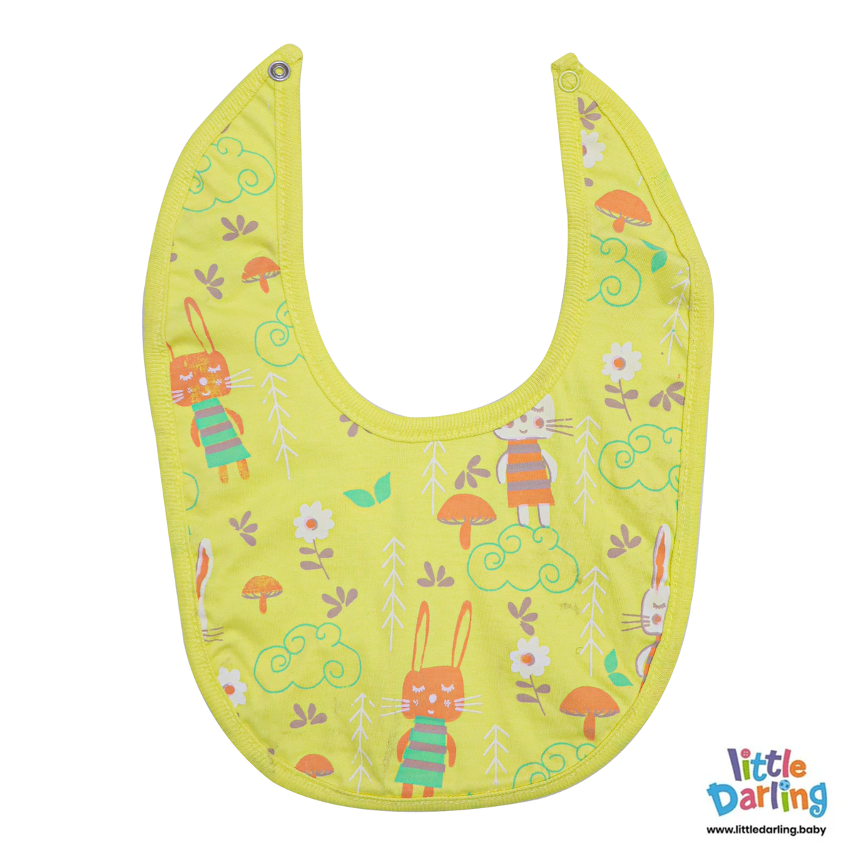 Baby Bibs Animal Print | Little Darling Price in Pakistan