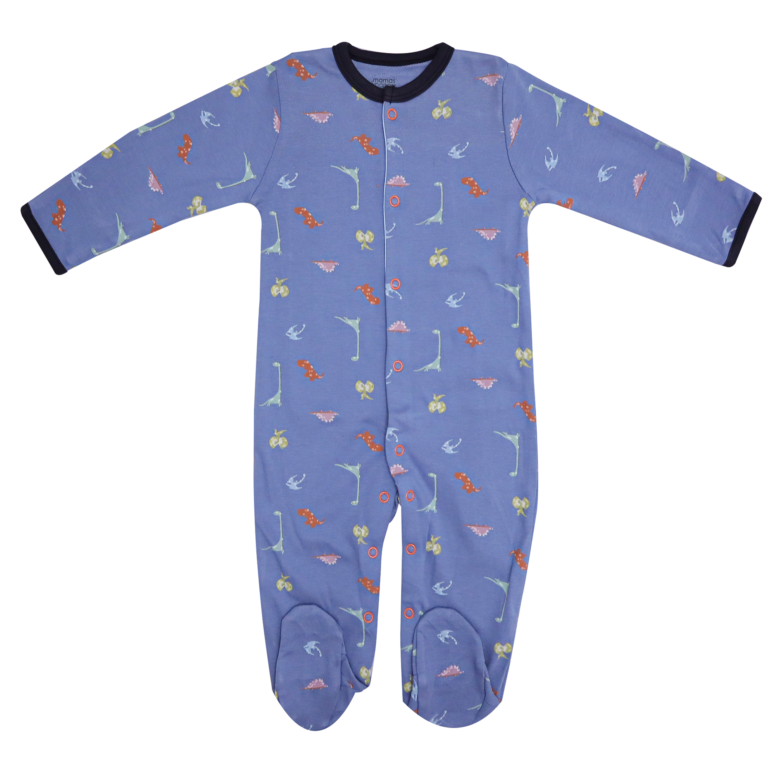 Baby Sleepsuit 3-Pack Dino Print by Mamas & Papas