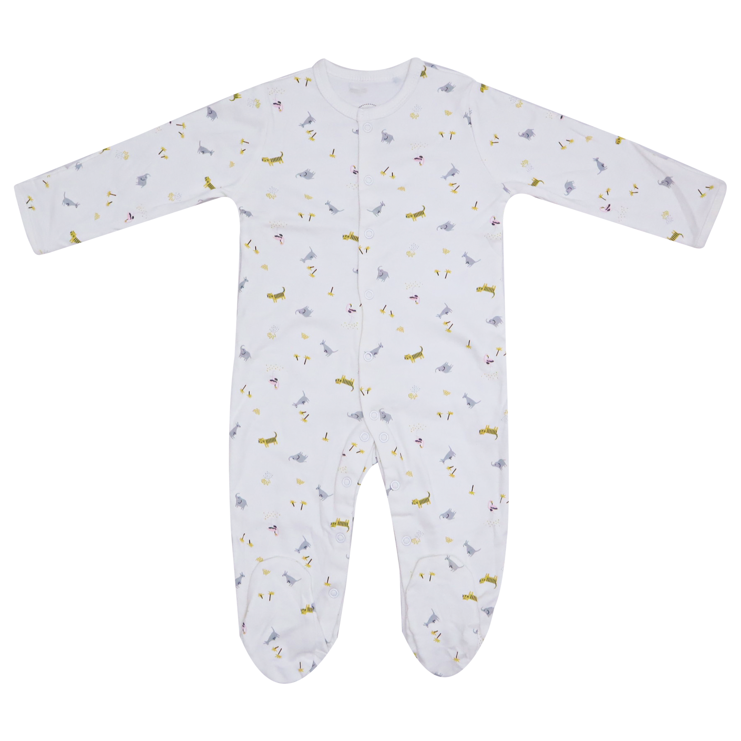 Baby Sleepsuit 3-Pack Multi Print by Mamas & Papas