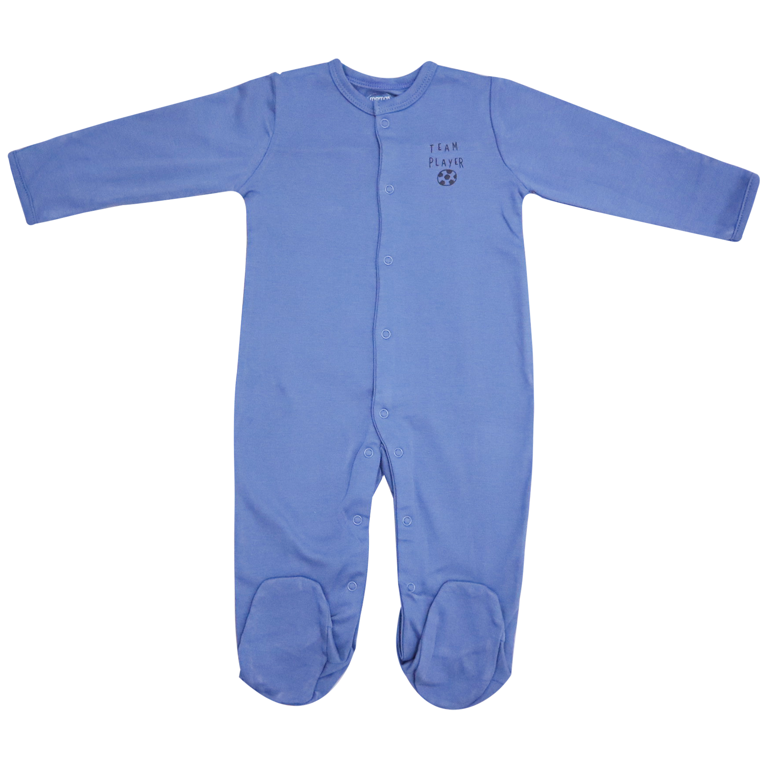Baby Sleepsuit 3-Pack Foot Ball Print by Mamas & Papas