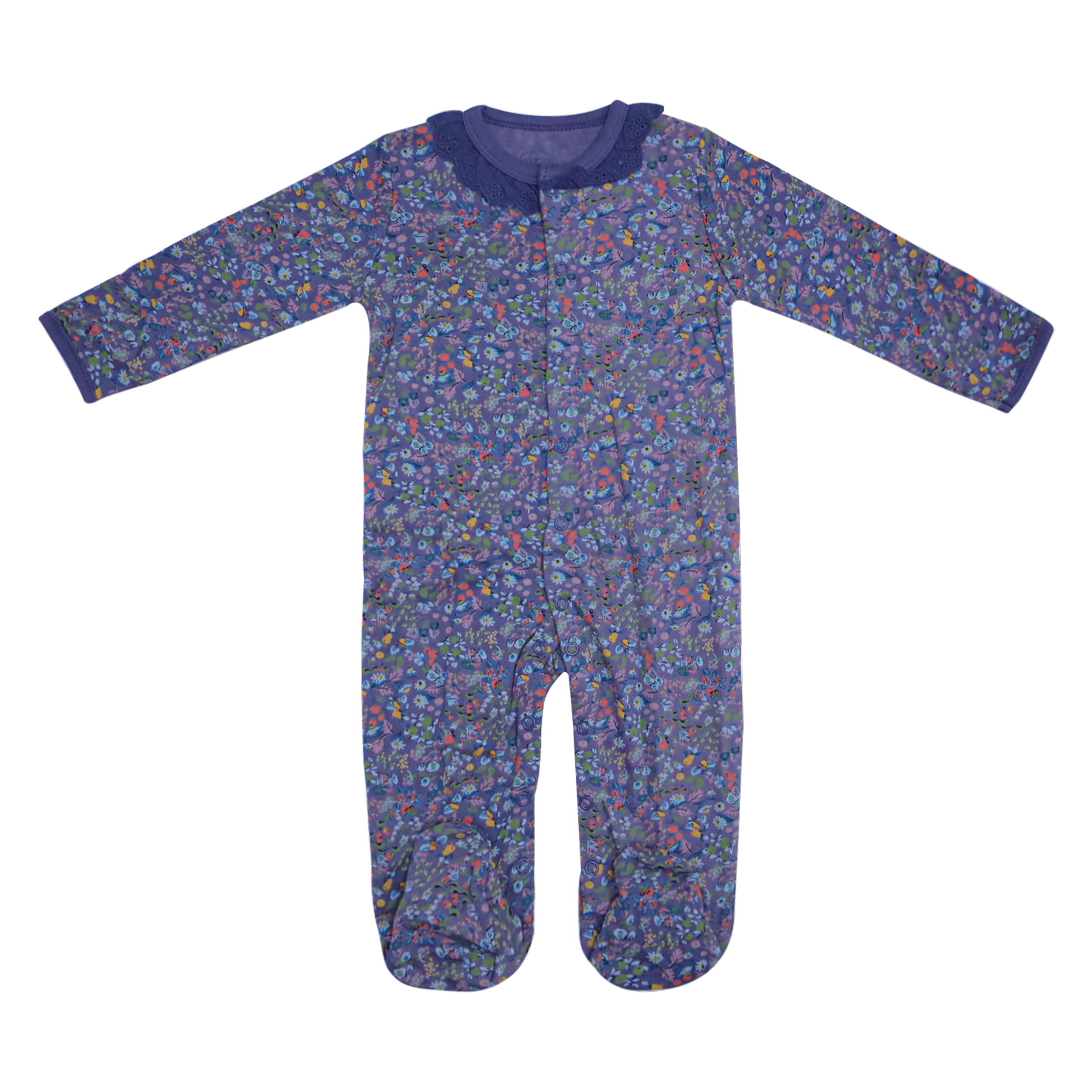 Baby Sleepsuit 3-Pack Multi Print by Mamas & Papas