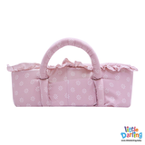 Infant Moses Basket Flower Print | Little Darling