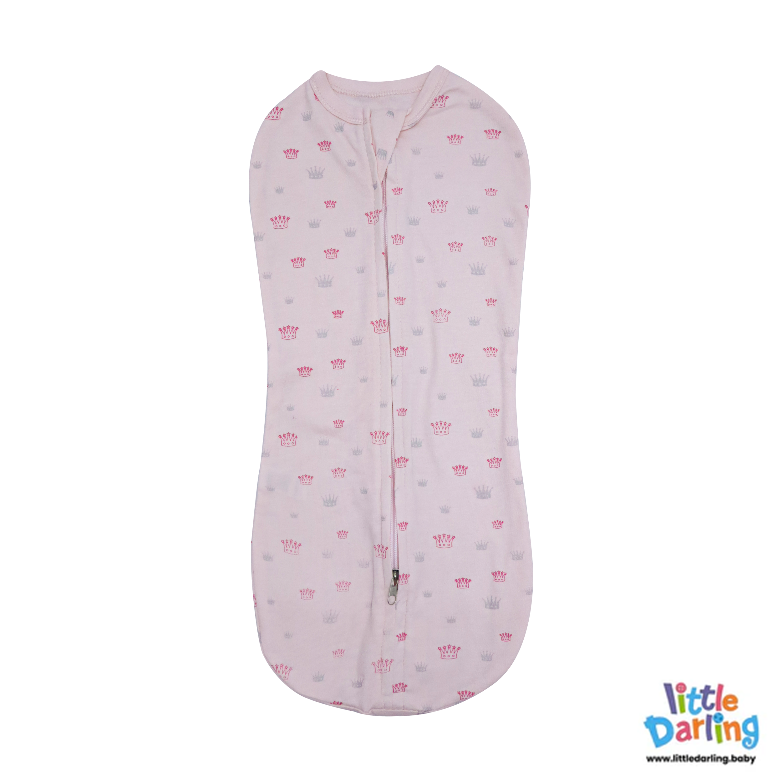 Baby Peanut Swaddle Little Princess Pink Color by Little Darling