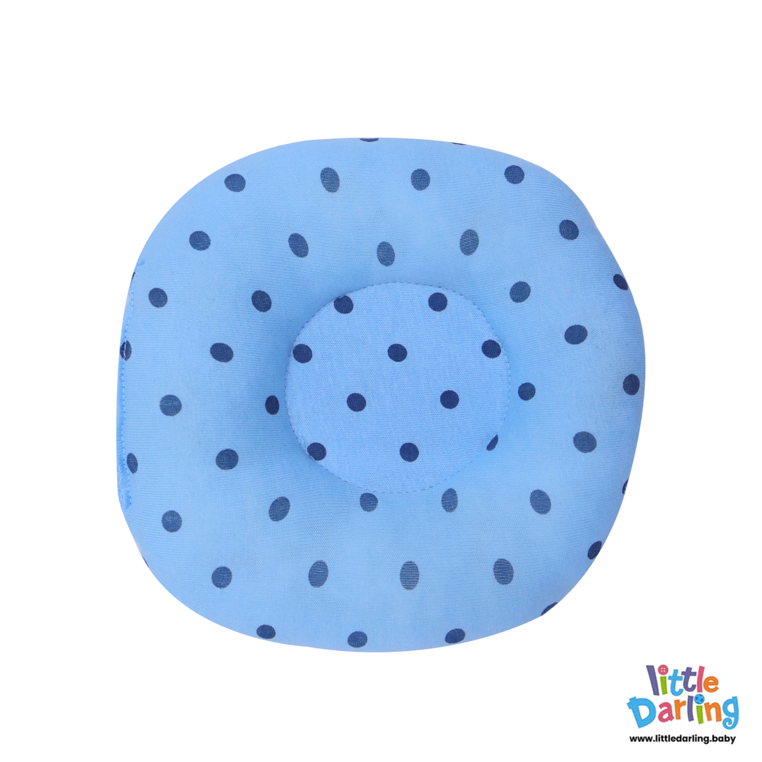 Baby Net Gadda Set 2 Pcs Polka Dot Print by Little Darling