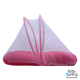 Baby Net Gadda Set 2 Pcs Polka Dot Print | Little Darling