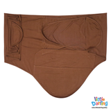 Baby Swaddler Wrap Brown | Little Darling