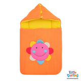 Baby Hooded Carry nest Sun Embossed | Little Darling