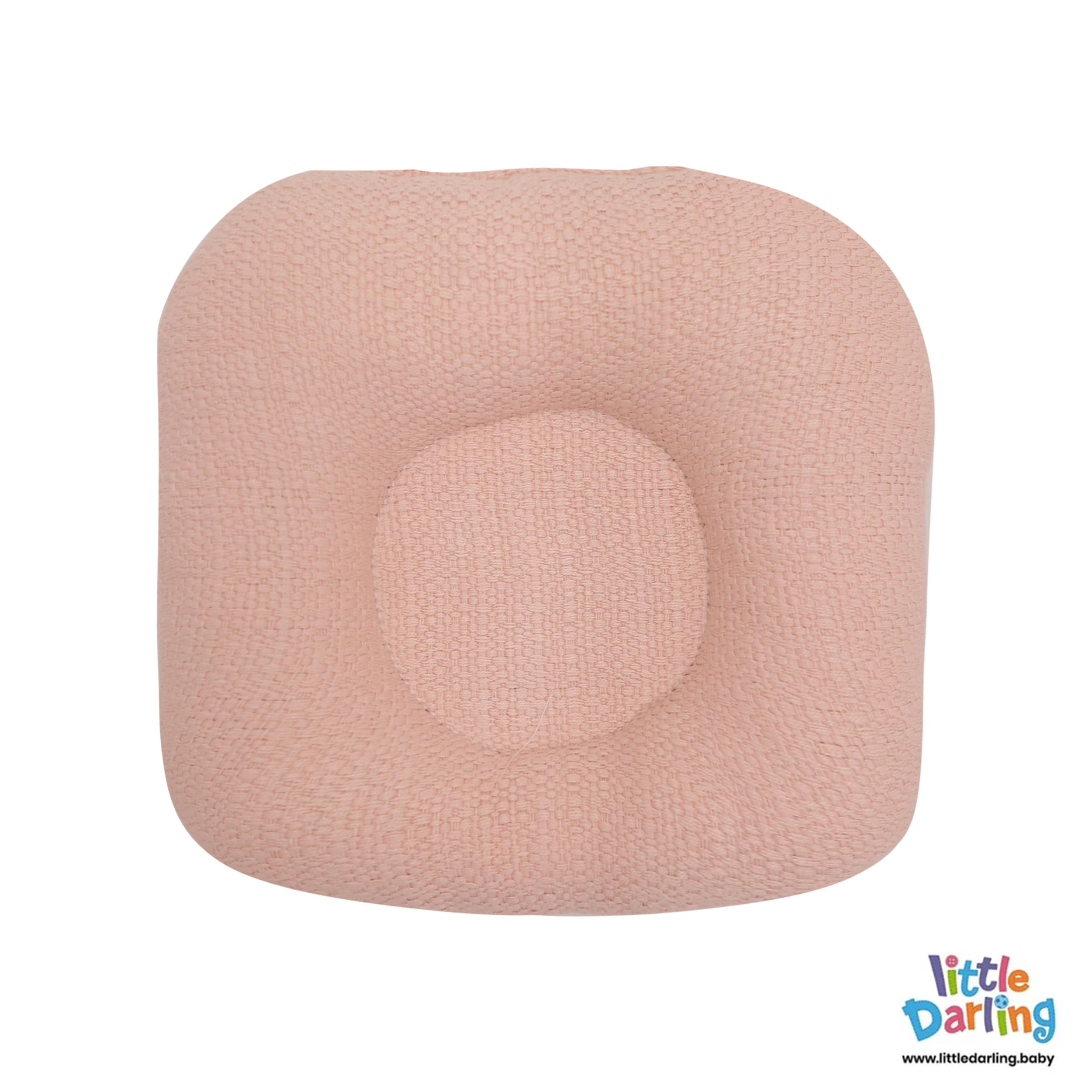 Baby Hooded Carry nest Plain Pink Color by Little Darling