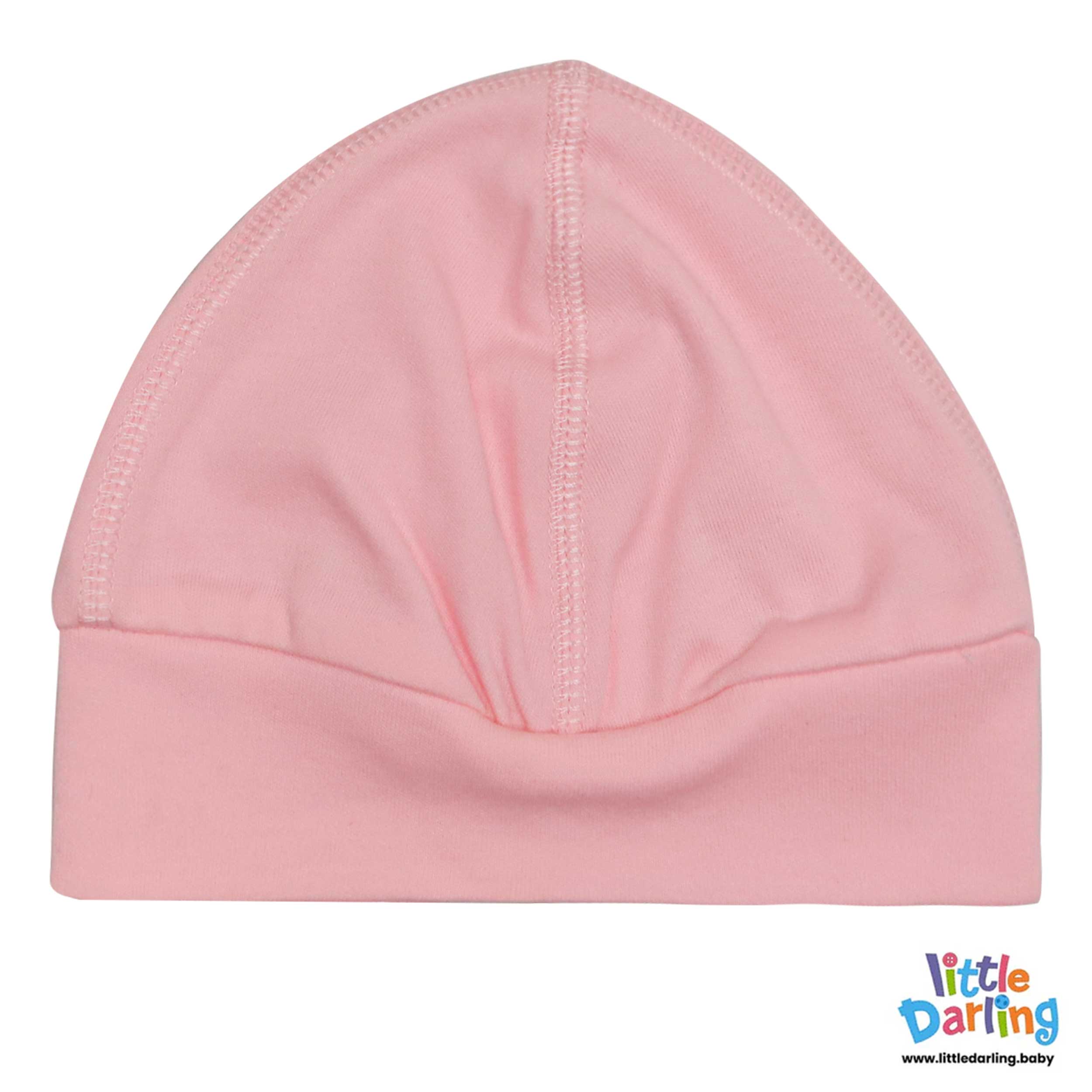 Baby Patch Cap Pink Color by Little Darling