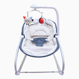 Electric Baby Cradle Swing with Hanging Toys