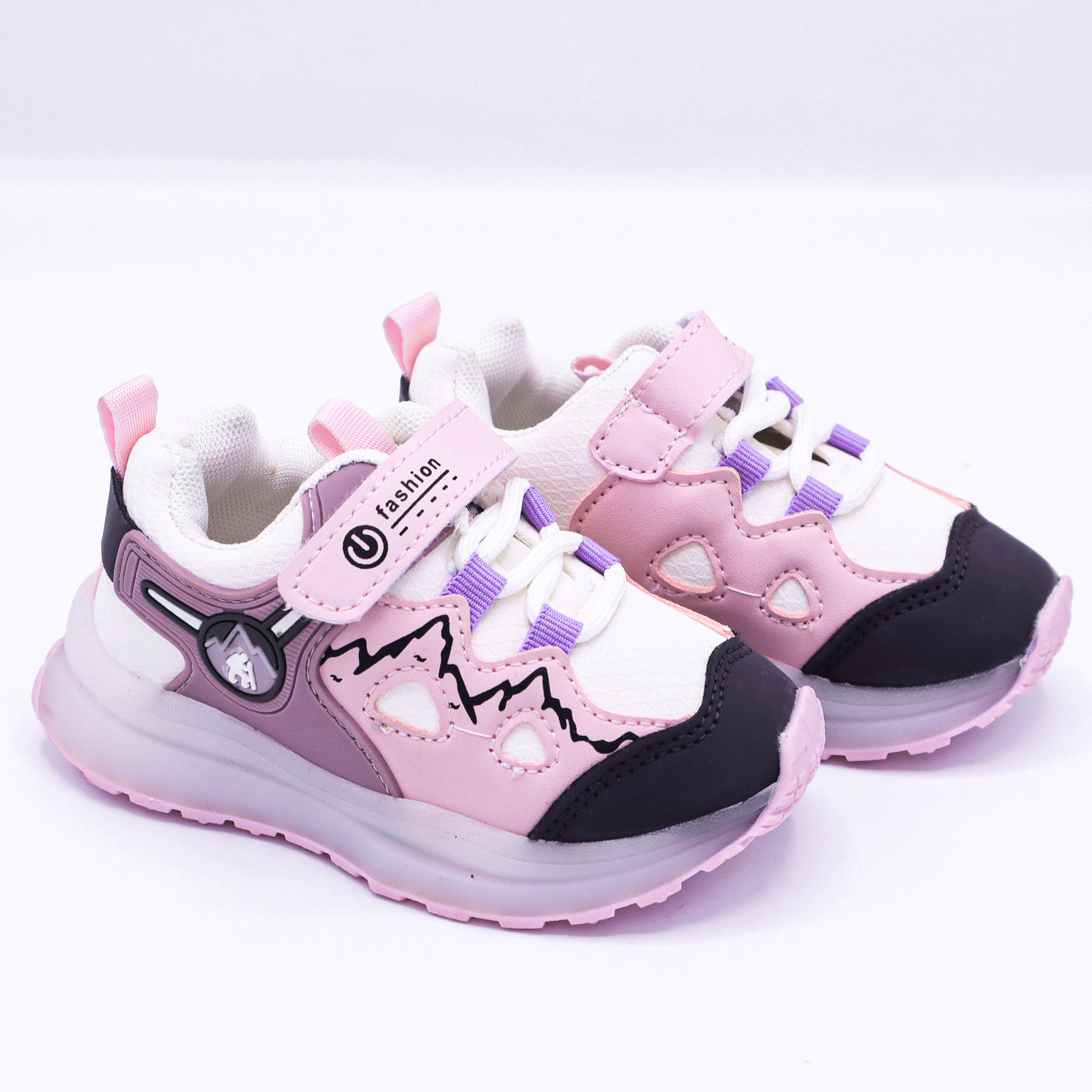 Kids Joggers Shoes Pink