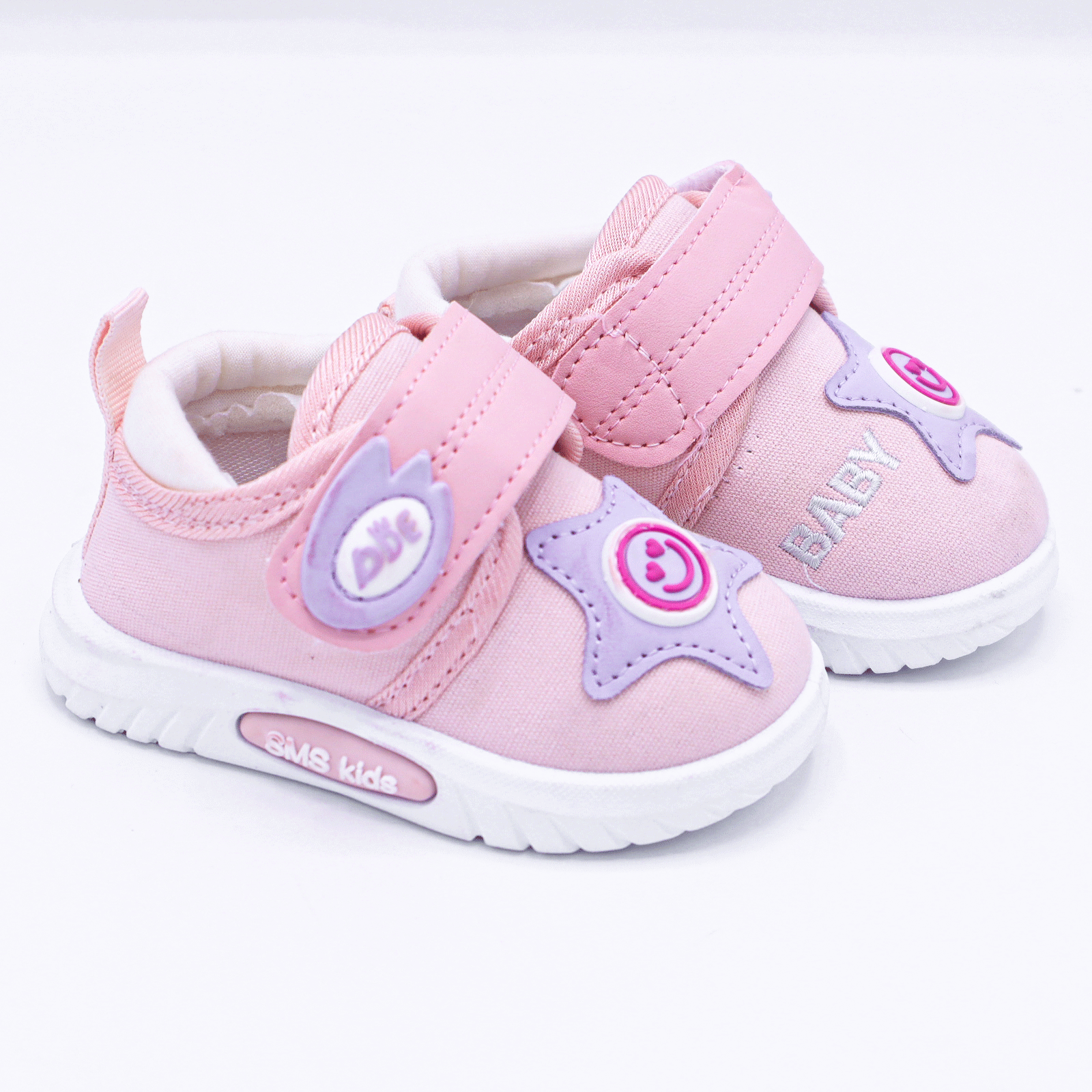 Baby Girl Velcro Shoes
