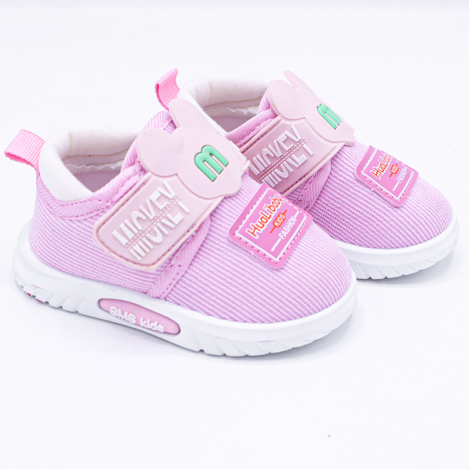 Baby Girl Velcro Shoes