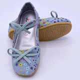 Kids Floral Ballet Flat Shoes with Bow