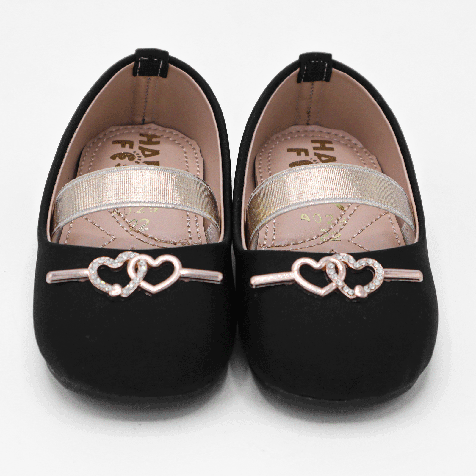 Girls Black Fancy Mary Jane Shoes