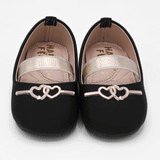 Girls Black Fancy Mary Jane Shoes