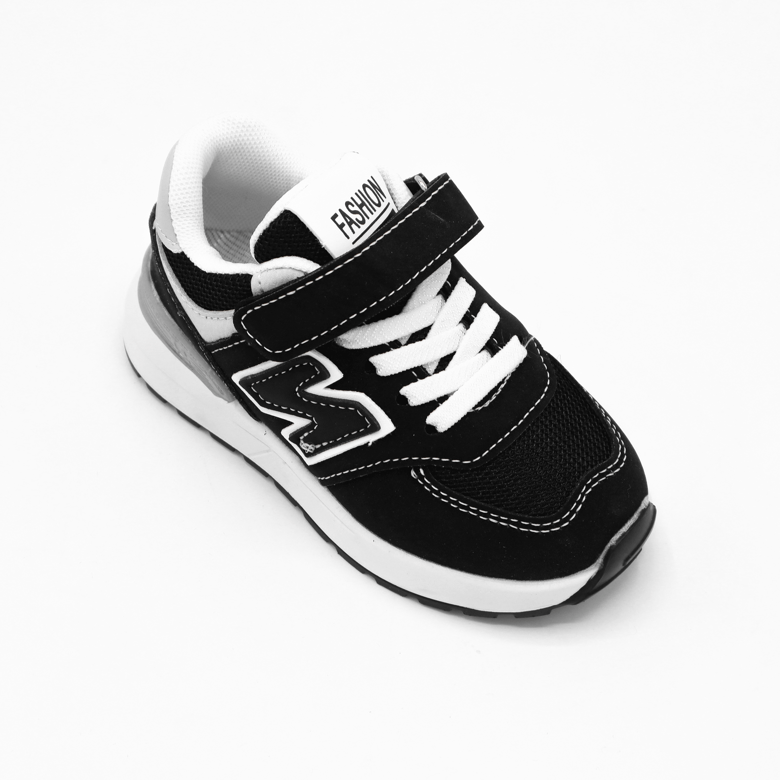 Black Velcro Sneakers